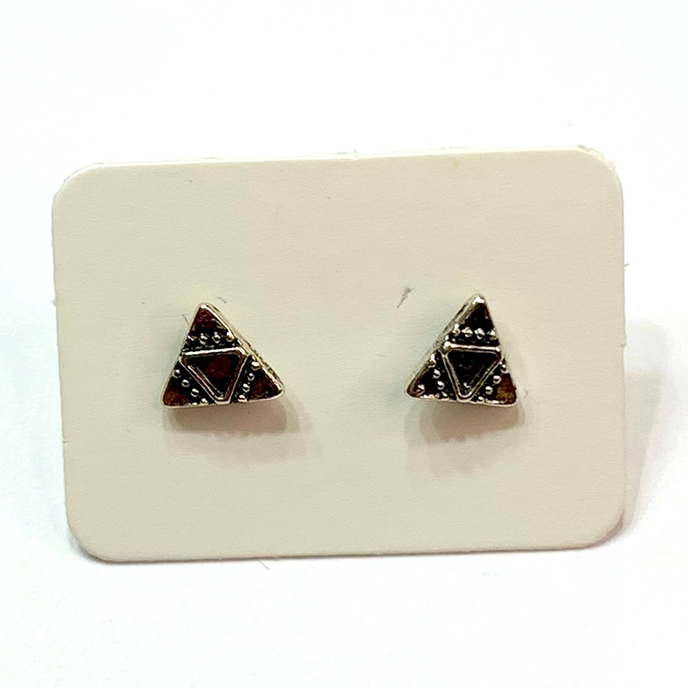 New Triangle Stud Earrings